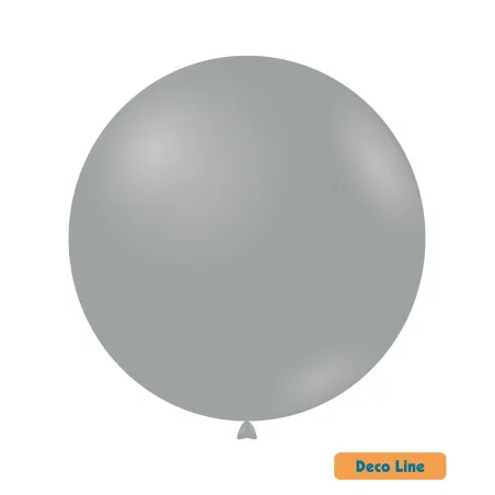 36" Anthracite Grey 215 Rocca Decorator Line Latex Balloons bag of 2pcs