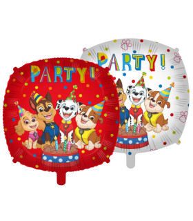 Mylar Paw Patrol Party Weight Square Ribbon 18" 1pc