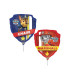 Mylar Paw Patrol Shield MiniShape h11" pack 5pcs