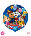 Mylar Paw Patrol Round 18" 1pc