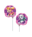 Mylar PawPatrol Skye and Everest Round MiniShape 14" pack 5pcs