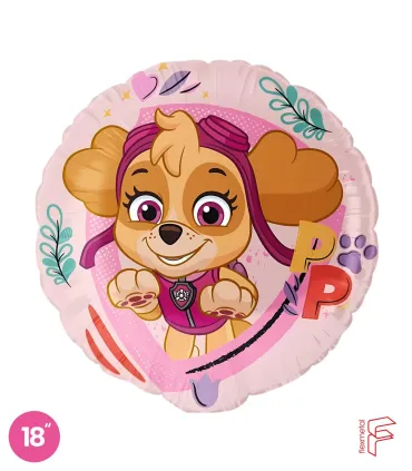 Mylar Skye Round 18" 1pc