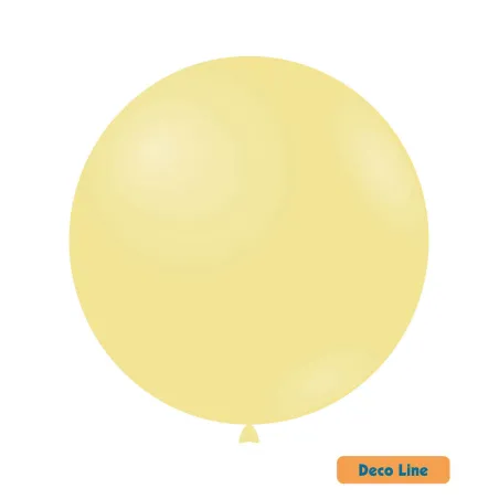 36" Ivory 228 Rocca Decorator Line Latex Balloons bag of 2pcs