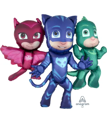 Mylar PJ Masks Super PJ Masks AirWalker h57" 1pc