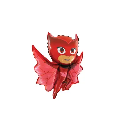 Mylar Owlette MiniShape h12" pack 5pcs
