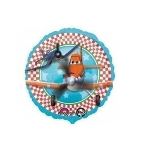 Mylar Planes Round 18" 1pc