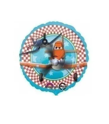 Mylar Planes Round 18" 1pc