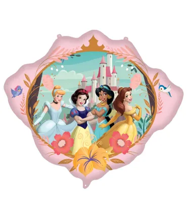 Mylar Mirror Disney Princesses SuperShape w31" 1pc