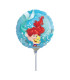 Mylar Ariel MiniShape Round 9" pack 5pcs