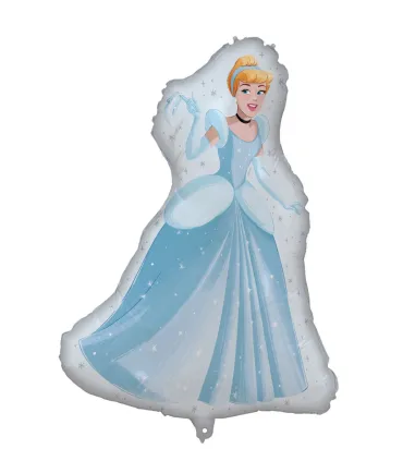 Mylar Cinderella SuperShape h38" 1pc