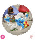 Mylar The Smurfs Round 18" 1pc
