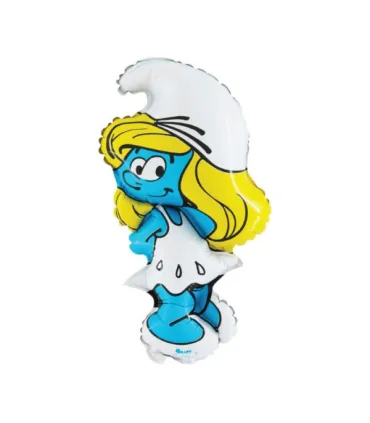 Mylar Smurfette SuperShape h29" 1pc