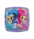 Mylar Shimmer & Shine Square 18" 1pc
