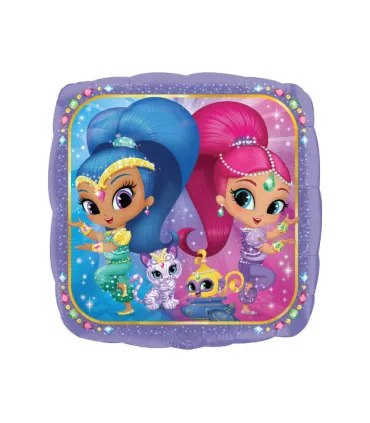 Mylar Shimmer & Shine Square 18" 1pc