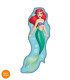 Mylar The Little Mermaid SuperShape h39" 1pc