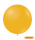 36" Papaya Yellow 229 Rocca Decorator Line Latex Balloons bag of 2pcs