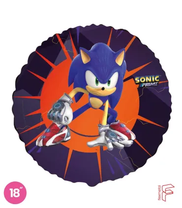 Mylar Sonic Round 18" 1pc