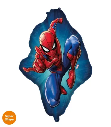 Mylar Spiderman SuperShape h35" 1pc