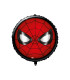 Mylar Spiderman Face Weight Round Ribbon 18" 1pc