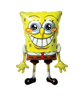 Mylar Sponge Bob AirWalker h46" 1pc