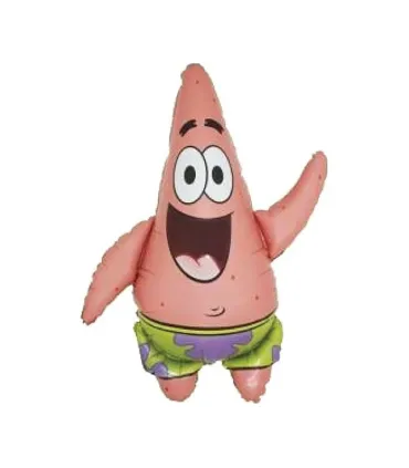 Mylar Sponge Bob Patrick SuperShape h30" 1pc