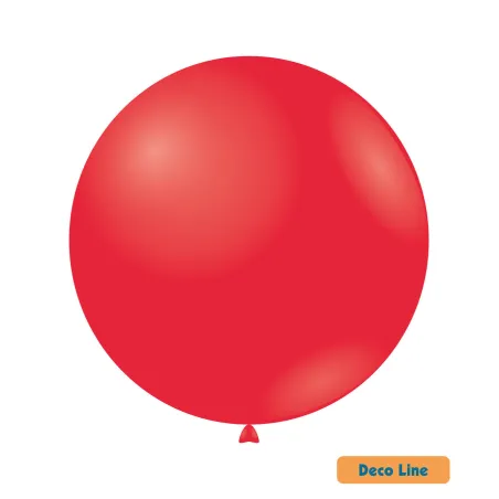 36" Scarlet Red 201 Rocca Decorator Line Latex Balloons bag of 2pcs