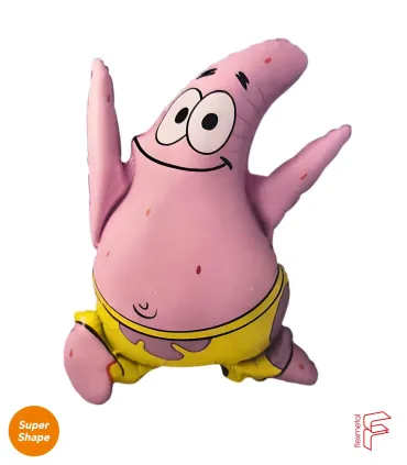 Mylar Spongebob Patrick SuperShape h24" 1pc