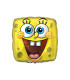 Mylar Spongebob Square Face 18" 1pc