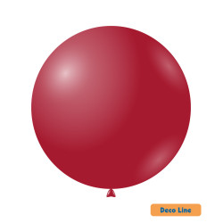 36" Ruby Red 232 Rocca Decorator Line Latex Balloons bag of 2pcs