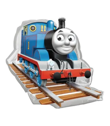 Mylar Thomas SuperShape Toy Train h29" 1pc