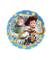 Mylar Woody & Buzz Round 18" 1pc