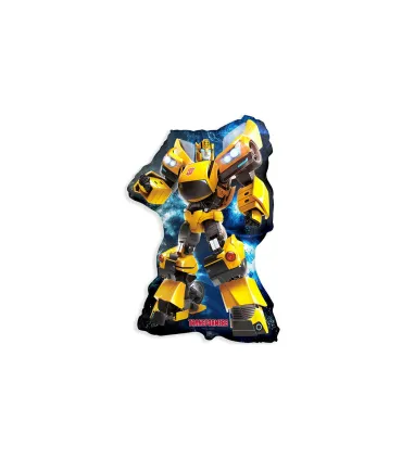 Mylar Transformers Bumblebee MiniShape h11" pack 5pcs