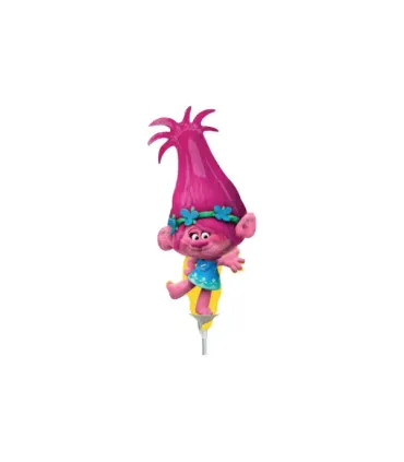 Mylar Trolls MiniShape h15" pack 5pcs
