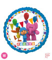 Mylar Pocoyo Round 18" 1pc