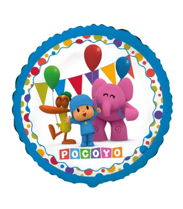 Mylar Pocoyo Round 18" 1pc