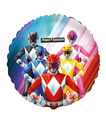 Mylar Power Rangers Round 18" 1pc
