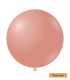 36" Clay Pink 242 Rocca Decorator Line Latex Balloons bag of 2pcs