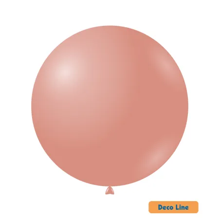 36" Clay Pink 242 Rocca Decorator Line Latex Balloons bag of 2pcs