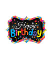 Mylar Happy Birthday MiniShape w14" pack 5pcs