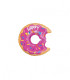 Mylar Happy Birthday Donut MiniShape w12" pack 5pcs