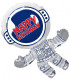 Mylar Happy Birthday Astronaut SuperShape h36" 1pc