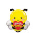 Mylar I Love You Honey Ape SuperShape h20" 1pc