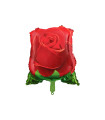 Mylar Red Rose w18" 1pc