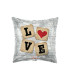 Mylar Love Ologr. Square Scarab 18" 1pc