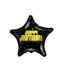 Mylar Happy Birthday Star in Space Star 18" 1pc