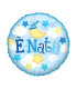 Mylar Born Transparent Round SuperShape 24" 1pc