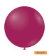 36" Deep Magenta 218 Rocca Decorator Line Latex Balloons bag of 2pcs