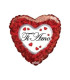 Mylar I Love You Heart 18" 1pc