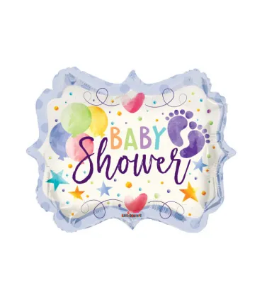Mylar Baby Shower Marquee w18" 1pc