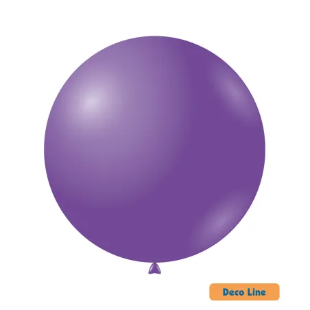 36" Deep Lavender 256 Rocca Decorator Line Latex Balloons bag of 2pcs